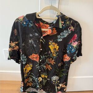 Reiss Multicolor Floral Men's Shirt